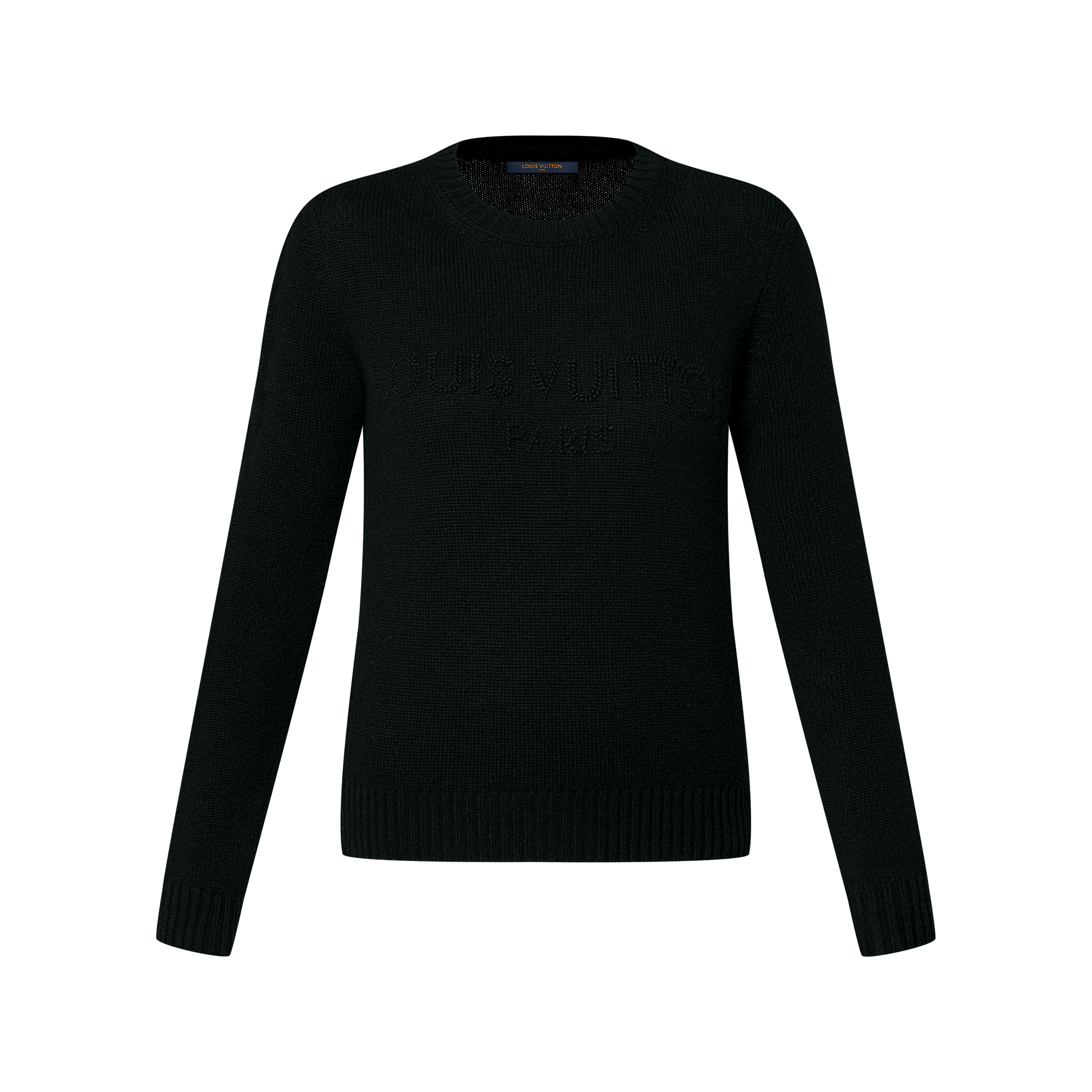 LOUIS VUITTON ブラックニット XLサイズ Signature Knit Pullover - Ready to Wear | LOUIS VUITTON